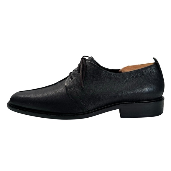 Cole Haan Beckette Men’s 11 M Dress Shoes Black Leather Split Toe Lace Up C06399 main image 4